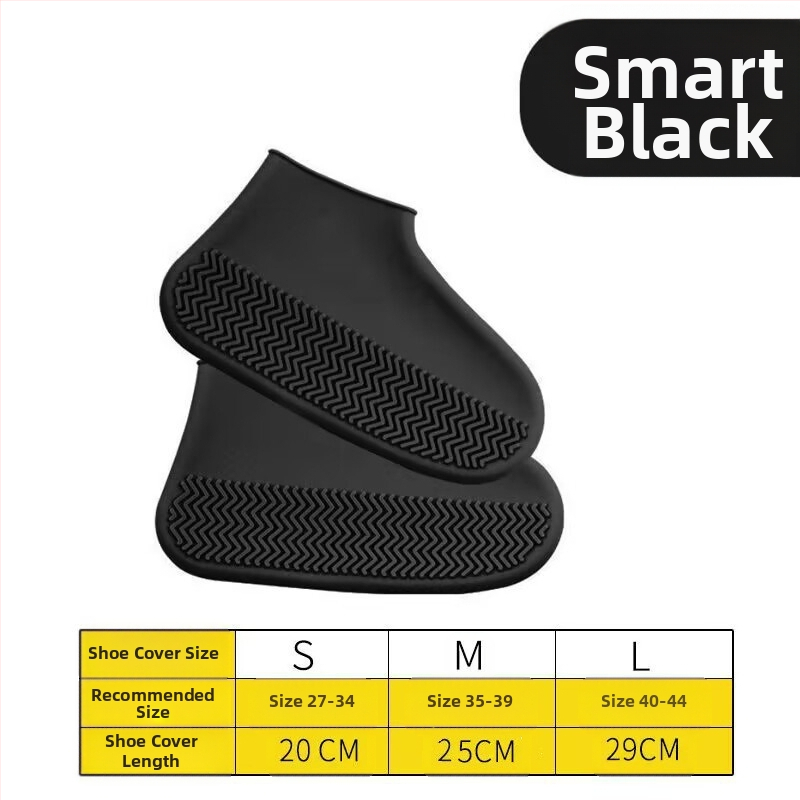 Silikoonist kingakatted, veekindlad ja vihmakindlad kingakatted välistingimustes kasutamiseks, paksendatud, libisemiskindlad ja kulumiskindlad, kaasaskantavad silikoonist vihmasaabaste katted, unisex