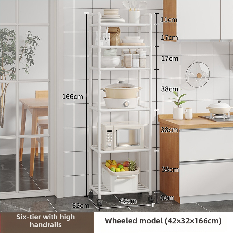 Köögi hoiuriiul Hoiupottide riiul Põrandal seisev mitmekihiline hoiuriiul Köögispetsiaalne pottide teisaldatav köögiviljariiul