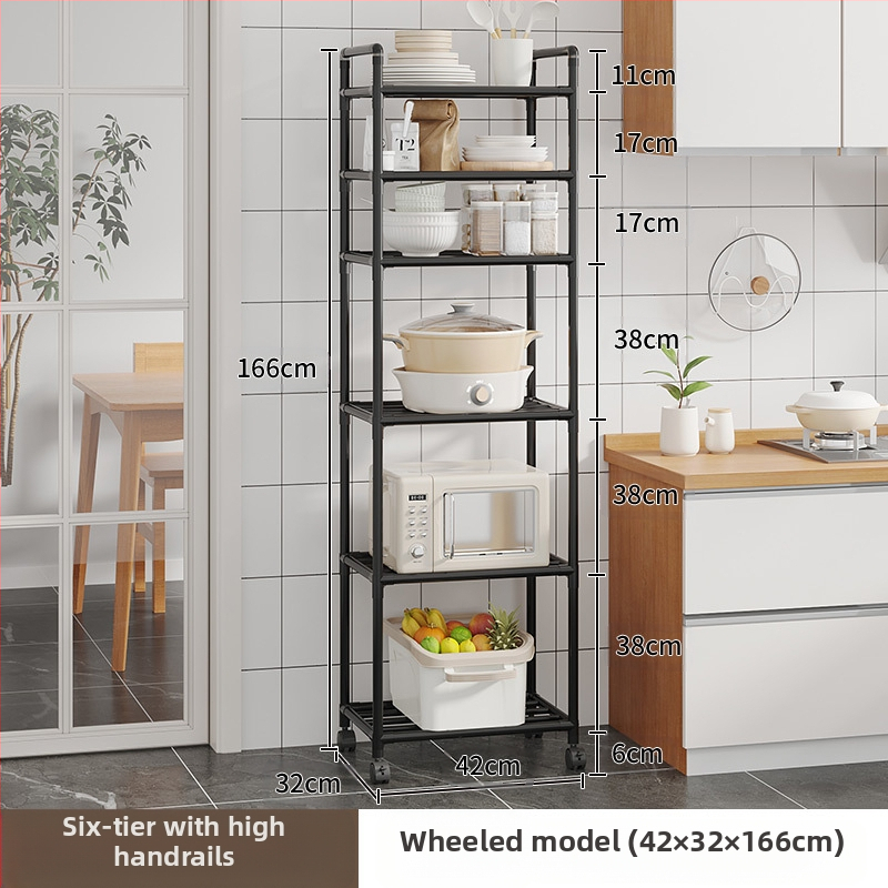 Köögi hoiuriiul Hoiupottide riiul Põrandal seisev mitmekihiline hoiuriiul Köögispetsiaalne pottide teisaldatav köögiviljariiul