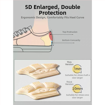 Kinga kontsakleebis Kulumisvastane jala kukkumisvastane kontsa kokkutõmbumisvastane poolsuuruses padi Reguleeritav suurus Sportlikud kõrge kontsaga kingad Kingad Suur muutus Väike artefakt
