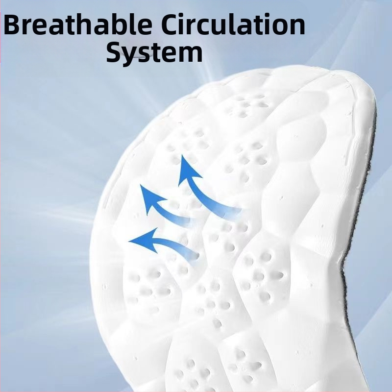 Стъпване върху усещане за екскременти, увеличена стелка за мъже, супер мека стелка за абсорбиране на удари, увеличена дамска спортна въздушна възглавница, дезодорант, дишащ на едро