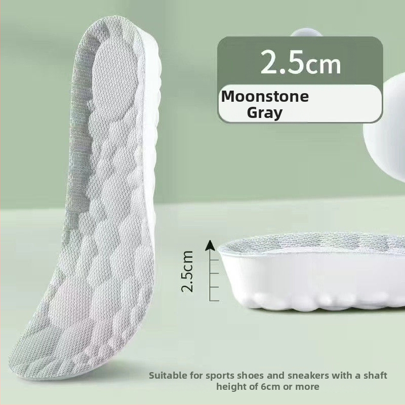 Astuge väljaheitetunnet suurendav sisetald meestele superpehme lööke neelav sisetald suurenenud naiste spordi õhkpadjaga deodorant hingav hulgimüük