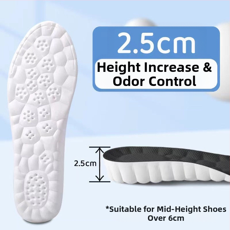 Astuge väljaheitetunnet suurendav sisetald meestele superpehme lööke neelav sisetald suurenenud naiste spordi õhkpadjaga deodorant hingav hulgimüük