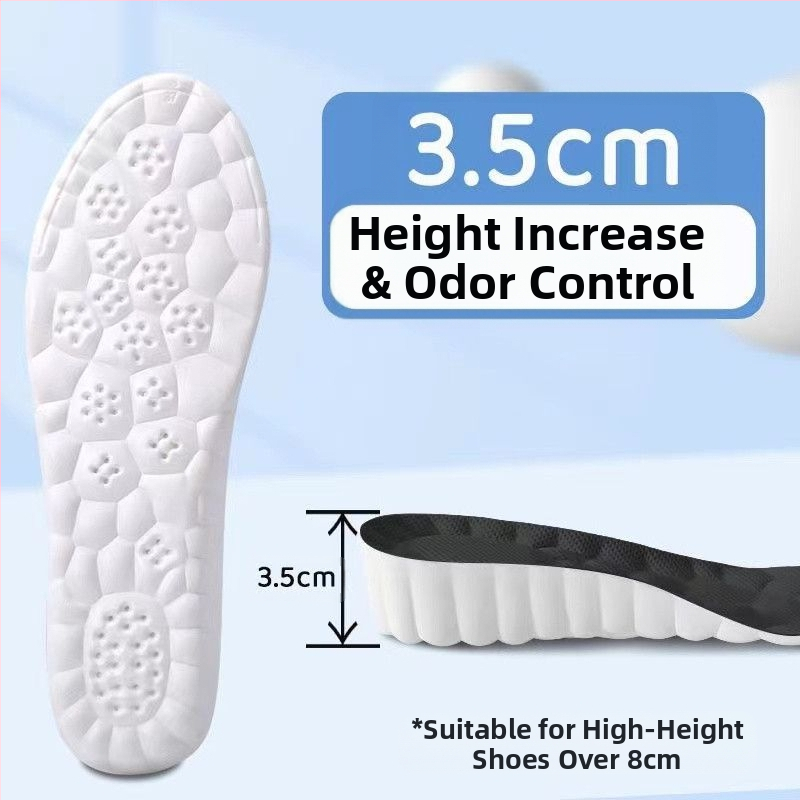 Astuge väljaheitetunnet suurendav sisetald meestele superpehme lööke neelav sisetald suurenenud naiste spordi õhkpadjaga deodorant hingav hulgimüük