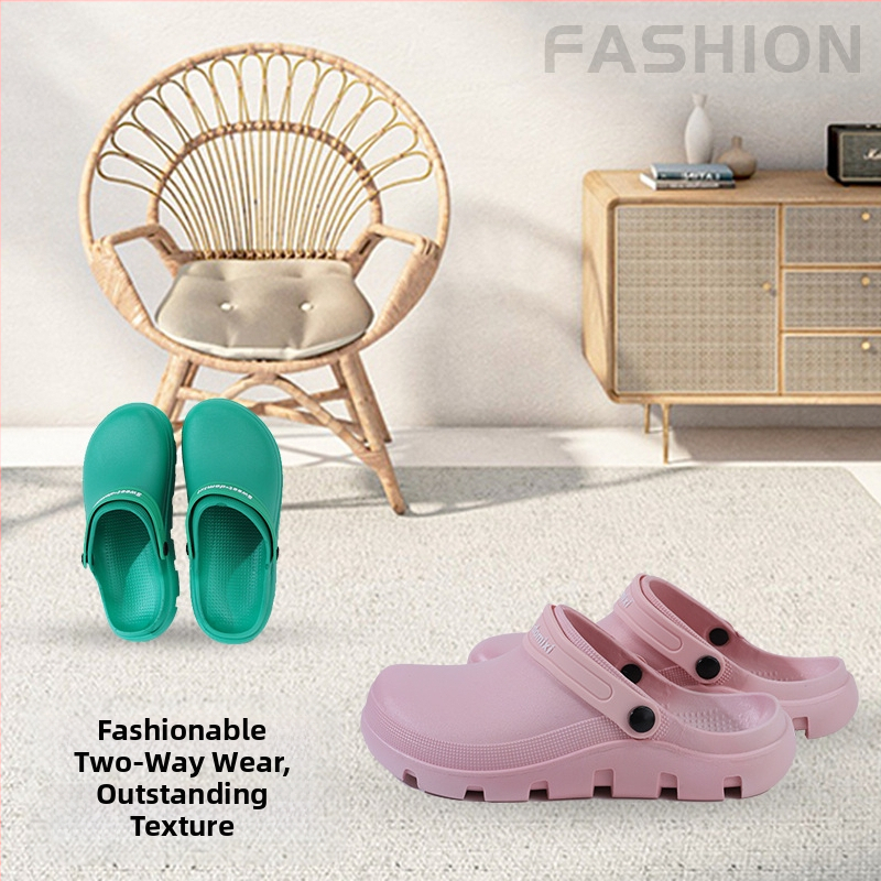 Nové papuče Baotou pre ženy na nosenie doma aj vonku, protišmykové vodeodolné papuče do operačnej sály pre mužov, priamy predaj z továrne