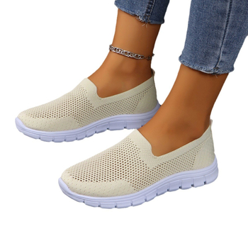 Cipele od tkane mrežaste tkanine s vanjskom trgovinom 2024. nove, prozračne, udobne, ležerne, mrežaste, ženske, veleprodaja, s mekim dnom