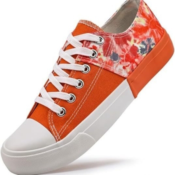 Νέα ανδρικά παπούτσια από καμβά σε διασυνοριακό στιλ, βουλκανισμένα παπούτσια βαμμένα με ψεκασμό, λινά λείανσης, χαμηλά γυναικεία παπούτσια σανίδας της δεκαετίας του 1970 με πετάλια