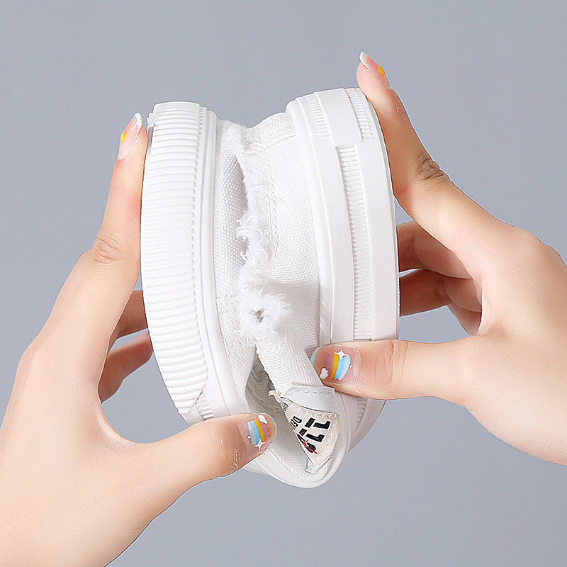 Drobiniai batai vasariniai, nauji, maži balti bateliai, laisvalaikio bateliai, įsispiriami, plokščiapadžiai, universalūs, madingi, studentiški, sportiniai bateliai