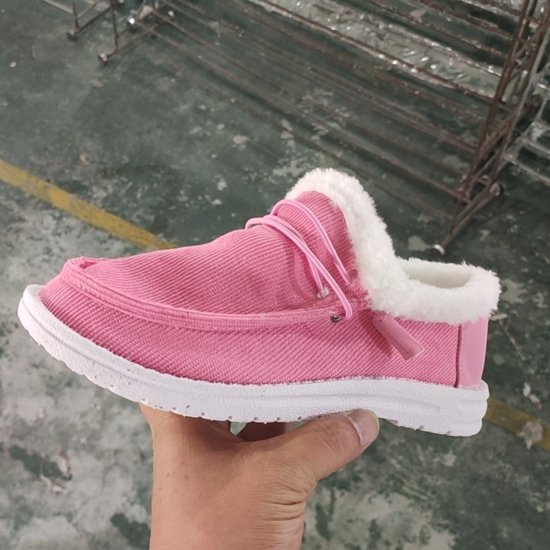 2023 m. žiemos nauji užsienio prekybos plius 11 dydžio spalvoti storo dugno, vilnos pamušalu, storo kailio ir zomšos sniego batai moteriški