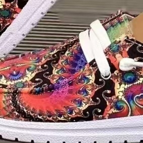 Prekogranične jednoslojne cipele za žene, velike veličine, svijetle platnene cipele, ženske navlake za plitka usta, jednoslojne cipele za žene, udobne ležerne cipele za žene