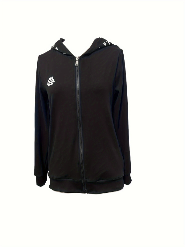 Mikina s kapucňou na zips s vintage potlačou