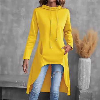 Pulover elegant, elegant, cu mânecă lungă și glugă, pentru femei, toamnă și iarnă, 2024, Amazon Europa și stația independentă transfrontalieră