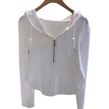 Europski kolodvor 2023. proljeće i jesen nova tanka pamučna majica s kapuljačom za žene, široki ružičasti trendi kaput za sve kombinacije