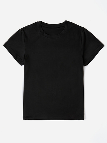 Majica kratkih rukava s natpisom Božje mladeži "Inspirativno" - Ženska ležerna majica kratkih rukava s okruglim izrezom, proljeće i ljeto