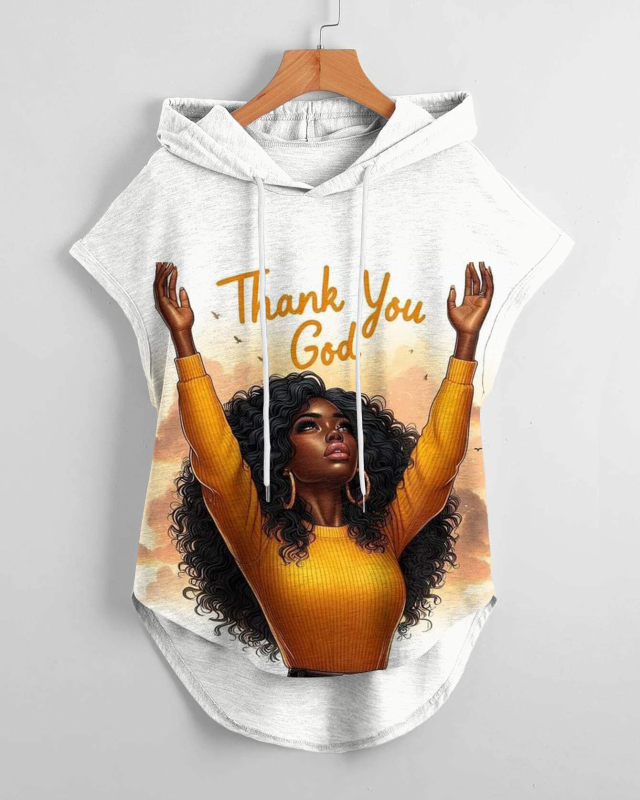 Hanorac sport cu glugă, scurt față și lung spate