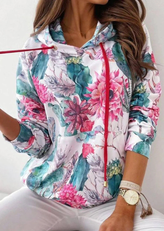 Φθινόπωρο και Χειμώνας 2021, Ριχτό, Casual, Μακρυμάνικο Πουλόβερ με Κουκούλα, Διπλής Επίστρωσης, Πουλόβερ με Τσέπες και Μπαλώματα για το Σκούφο