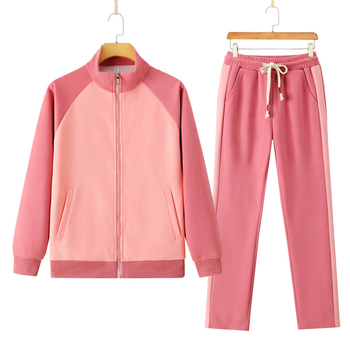 Σετ Αθλητικών Ρούχων Άνοιξης/Φθινοπώρου για Γυναικεία, Μεγάλα Μεγέθη, Casual, Μοντέρνο, Ανοιχτό Μπλούζα με Κουκούλα 2024, Παντελόνι Νέου Στυλ, Εκρηκτικό Σετ Δύο Τεμαχίων