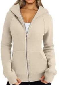 2023 pulover exterior rezistent la frig îngroșat transfrontalier Fashion Queen femei cu fermoar hanorac jachetă de lână hanorac