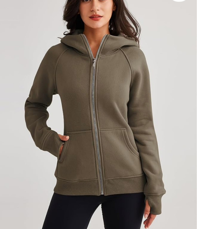 2023 pulover exterior rezistent la frig îngroșat transfrontalier Fashion Queen femei cu fermoar hanorac jachetă de lână hanorac