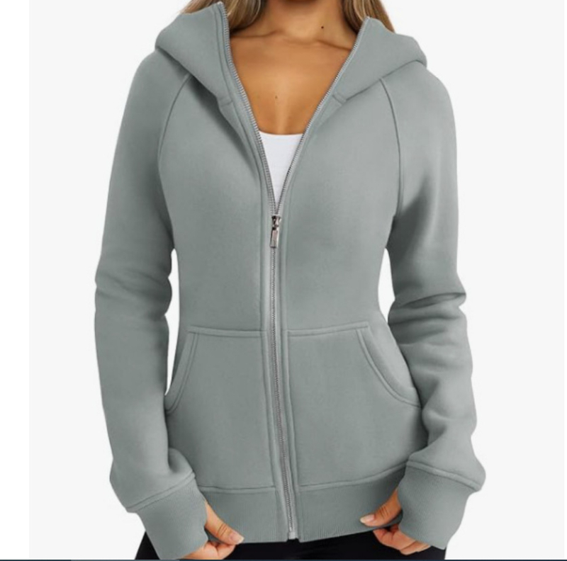 2023 pulover exterior rezistent la frig îngroșat transfrontalier Fashion Queen femei cu fermoar hanorac jachetă de lână hanorac