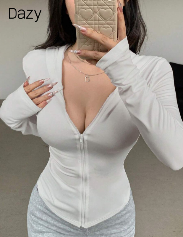 Cardigan Amazon Xiyin 2025 pentru femei, vară, slim-fit, scurt, palton, strâmt, top din tul, îmbrăcăminte de yoga, protecție solară