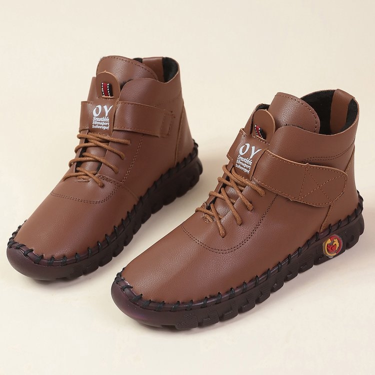 Cezhraničné plus size zahraničný obchod mäkké dno ručne šité suchý zips krížový remienok 2024 nové platformové topánky na tortovom podpätku