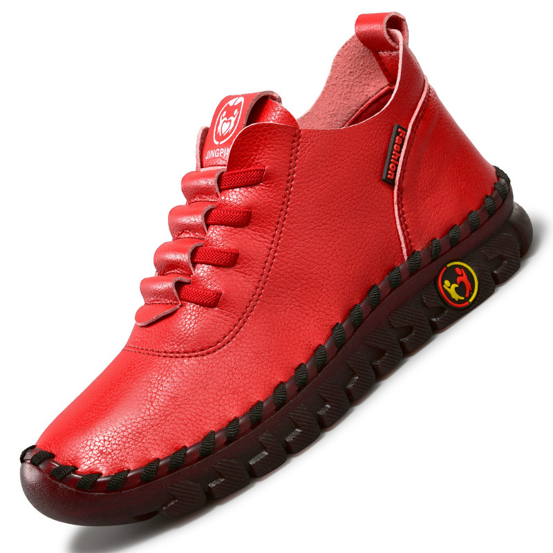 Cezhraničné Amazonské populárne ručne vyrobené topánky Tendon s mäkkou podrážkou pre ženy, ploché topánky pre voľný čas, dámske topánky Independent Station