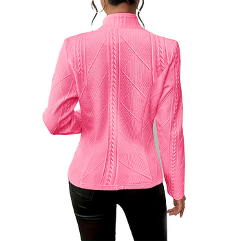 Ανεξάρτητος σταθμός Amazon 2024 Ευρωπαϊκό και αμερικανικό εξωτερικό εμπόριο φθινόπωρο και χειμώνα νέο best-selling μπουφάν με κουμπιά