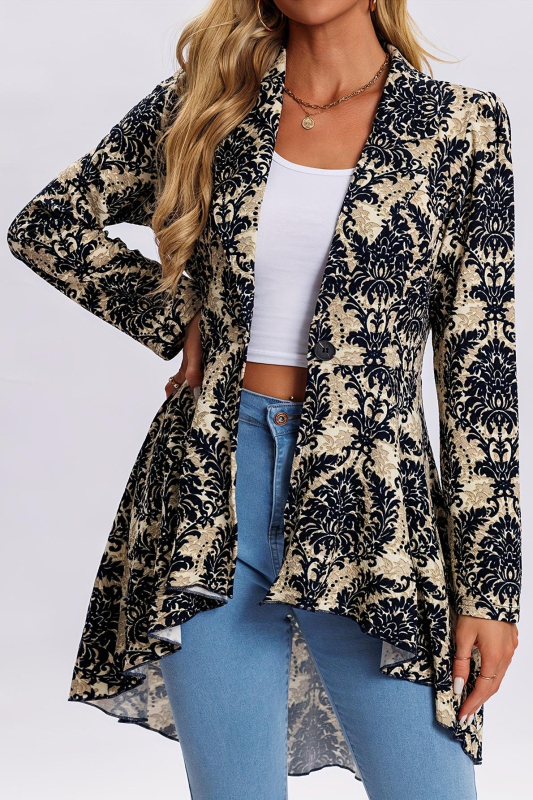 Kvaliteetne piiriülene AliExpress Amazon Foreign Trade Xiyin TikTok pikkade varrukatega kleit-mantli värv