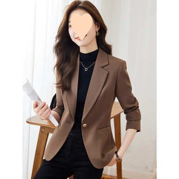 Naiste 2025. aasta kevad- ja sügisene uus moodne tipptasemel vabaaja ülikond jakk, väike Korea stiilis ülikond jakk