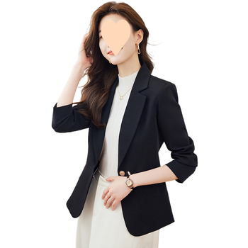 Naiste 2025. aasta kevad- ja sügisene uus moodne tipptasemel vabaaja ülikond jakk, väike Korea stiilis ülikond jakk