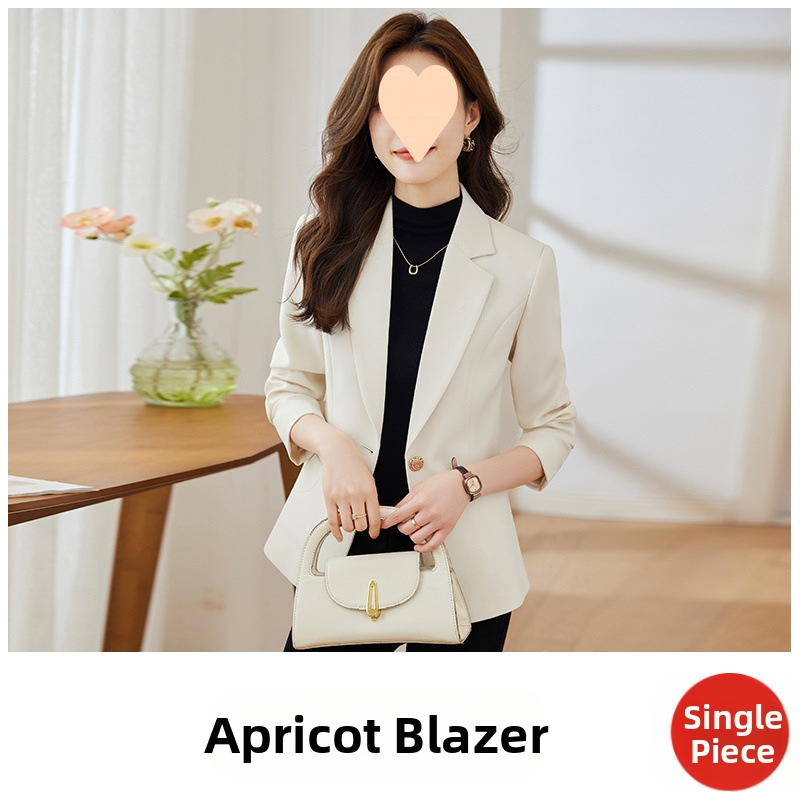 Naiste 2025. aasta kevad- ja sügisene uus moodne tipptasemel vabaaja ülikond jakk, väike Korea stiilis ülikond jakk