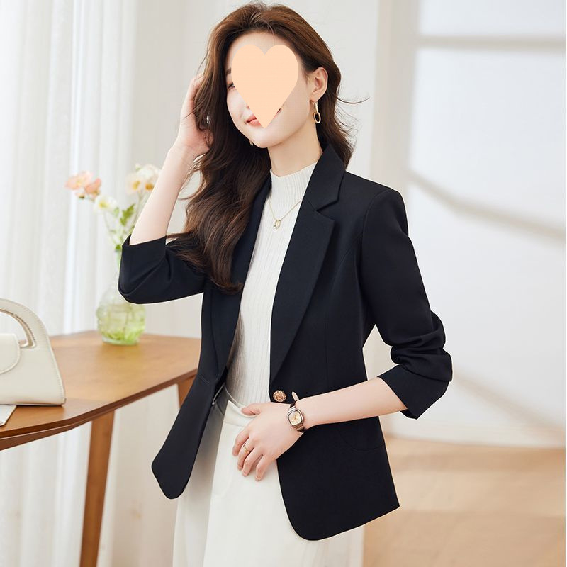 Naiste 2025. aasta kevad- ja sügisene uus moodne tipptasemel vabaaja ülikond jakk, väike Korea stiilis ülikond jakk