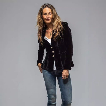 Piiriülene elegantne kuldne sametist väike ülikond, naiste jakk, Euroopa ja Ameerika retro, uus taskuga pikkade varrukatega pealisrõivaste topp