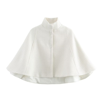 Νέα ευρωπαϊκή και αμερικανική γυναικεία μόδα δρόμου με ισορροπημένη τάση Άνοιξη και Φθινόπωρο 2025, τζάκετ κάπας με ανάμεικτο ταμπεραμέντο, B88804