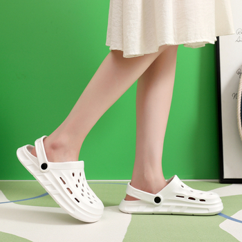 Piiriülesed auguga kingad isetehtud unisex 2025 suvised libisemisvastased varvastekaitsega rannasandaalid hulgimüügist EVA sandaalid