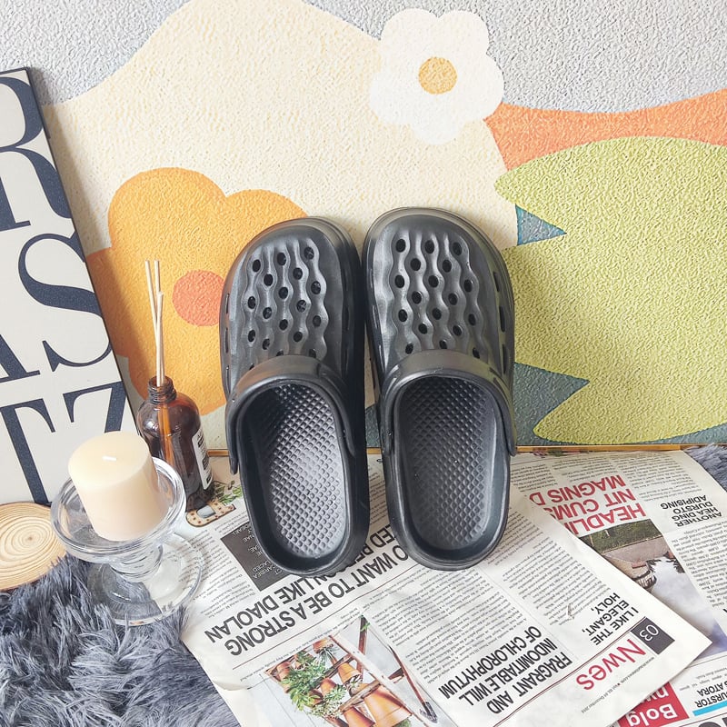 Piiriülesed auguga kingad isetehtud unisex 2025 suvised libisemisvastased varvastekaitsega rannasandaalid hulgimüügist EVA sandaalid