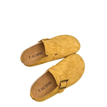 Väikese suurusega Birkenstock-stiilis sussid 2025. aasta kevad/suvi, uus kollektsioon, ülisuured retrohõbedased paksu tallaga ümara ninaga poollibisevad sussid naistele