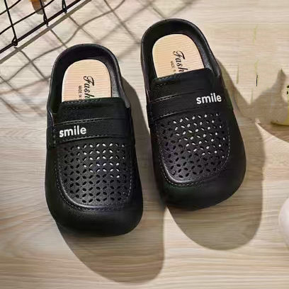 Висококачествени сладки чехли в стил Chanel Baotou, дамски връхни дрехи, супер меки обувки с подметка в корейски стил, летни, популярни интернет, половин чехли за жени