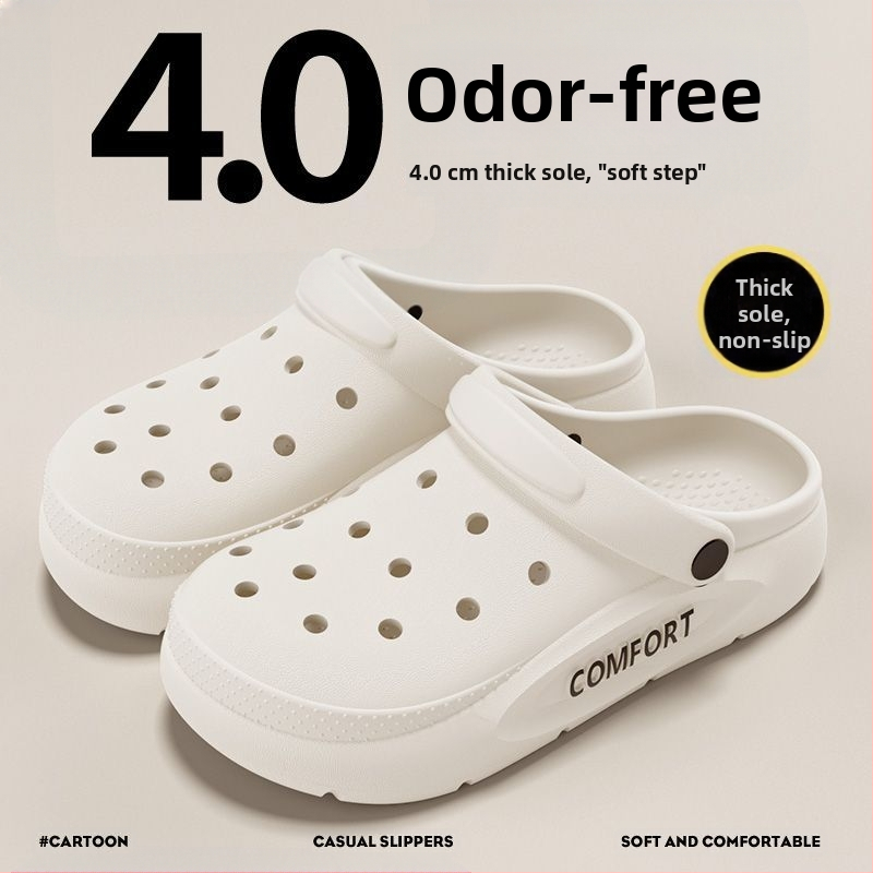 Protišmykové jaskynné topánky Pánske letné outdoorové oblečenie Trendy ležérne priedušné plážové sandále s hrubým podpätkom odolné voči zápachu Pánske outdoorové topánky