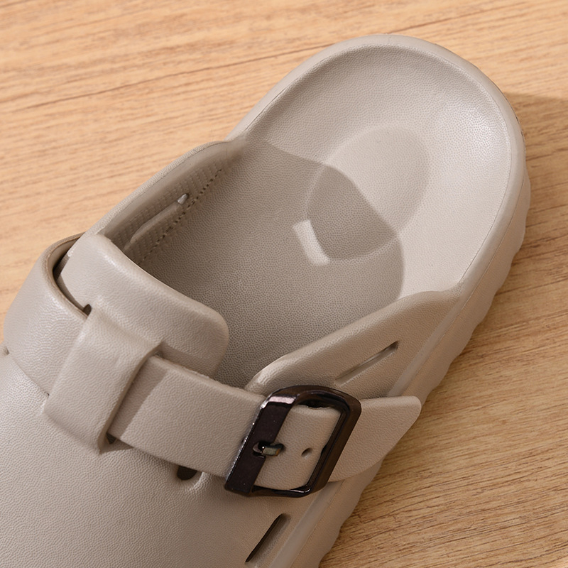 2024 Nové sandále s hrubou podrážkou na vysokom podpätku, vrchné oblečenie, študentské topánky, cezhraničné papuče, dámske papuče s baotou a papuče na platforme