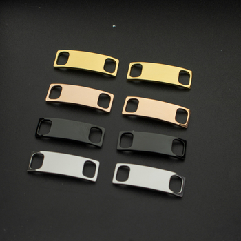 [Daugybė dėmių] Nerūdijančio plieno batų sagties ruošinys gali būti išgraviruotas, su pavadinimais, 18K tikro aukso batų sagtis, išskirtinė tarpvalstybinė