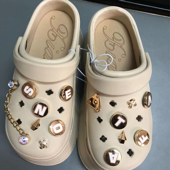 EVA storapadis bateliai su skylėmis, aukštakulniai, 9 cm aukščio, platforma, torto formos apačia, vasarinės mados „Joker“ „pasidaryk pats“ paplūdimio basutės, urmu