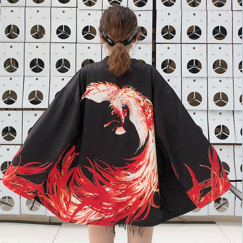 Suvine hiina stiilis päikesekaitsekreemi rõivas tudengi tang-ülikond kirjandusstiilis täiustatud kimono paarirõivaste kardigan õhuke mantel trendikas