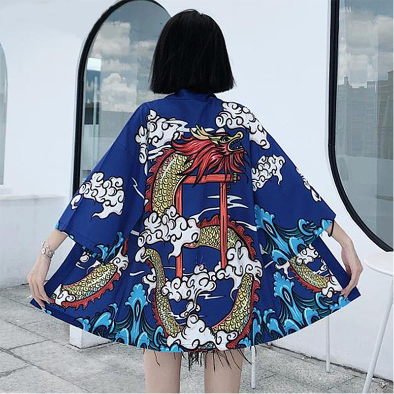 Suvine hiina stiilis päikesekaitsekreemi rõivas tudengi tang-ülikond kirjandusstiilis täiustatud kimono paarirõivaste kardigan õhuke mantel trendikas