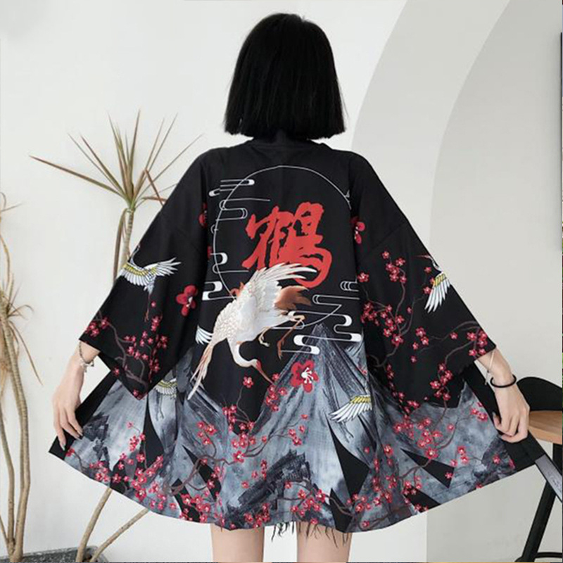 Suvine hiina stiilis päikesekaitsekreemi rõivas tudengi tang-ülikond kirjandusstiilis täiustatud kimono paarirõivaste kardigan õhuke mantel trendikas