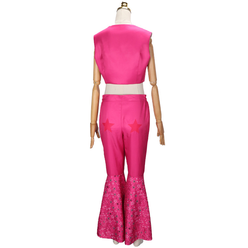 2023. aasta filmi Barbie kostüüm päriselus, kleit-sukad, Cosplay Halloweeni rollimäng