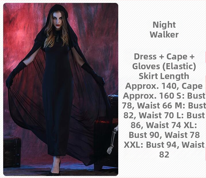 Halloweeni kostüüm, Cos Suit, vampiir, nõid, kuradikostüüm, vampiiri kostüüm, kleit