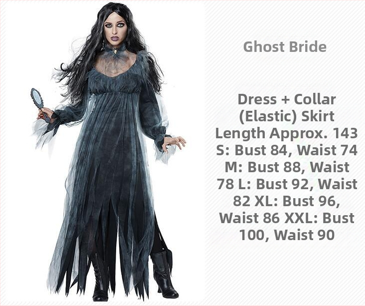 Halloweeni kostüüm, Cos Suit, vampiir, nõid, kuradikostüüm, vampiiri kostüüm, kleit