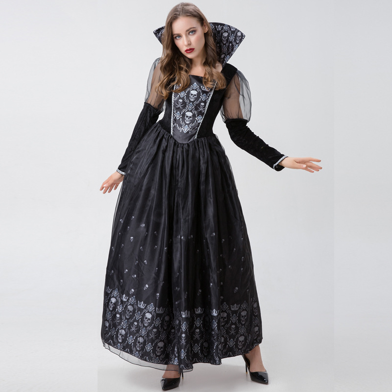 Halloweeni kostüüm, Cos Suit, vampiir, nõid, kuradikostüüm, vampiiri kostüüm, kleit